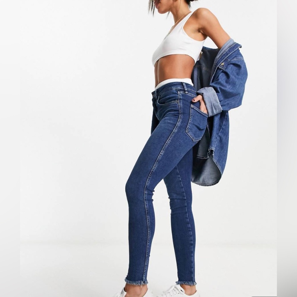 Free People High Waist Skinny Jeans